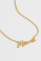 Estella Bartlett Gold Mama Necklace