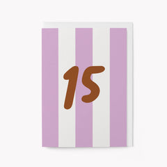 Graphic Factory - 15th Birthday Card