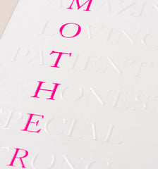 Lagom Design - Amazing, Loving, Patient Mother’s Day Card