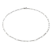 Scream Pretty - Silver Long Link Chain Choker