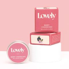 Lovely Skincare - Berry Cheesecake/Berry Vanilla Lip Balm