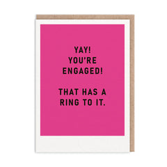 Ohh -Deer Yay You’re Engaged Card