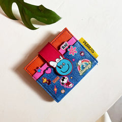 Peanuts Patch Foldover Wallet