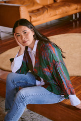 One Hundred Stars - Pagoda Forest Kimono