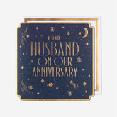 Pigment Moon & Stars Husband Anniversary Card