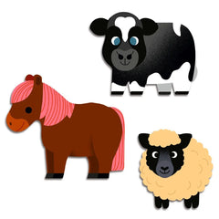 Djeco Baby Stickers - Farm Animals