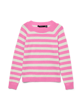 Vero Moda Doffy Jumper - Fuchsia Pink/ Birch