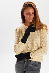 Numph Nupernille Gloves - Dark Sapphire