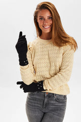 Numph Nupernille Gloves - Dark Sapphire