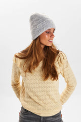 Numph Nupernille Hat - Light Grey