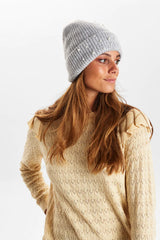 Numph Nupernille Hat - Light Grey