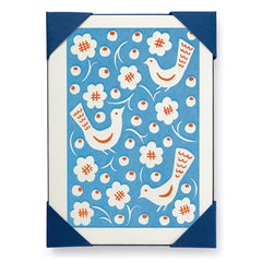 Archivist Pack of 5 Mini Cards - Ariana Blue Bird