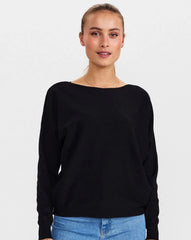 Numph Nudaya Pullover - Caviar