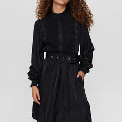 Numph Nudarla Dress - Caviar