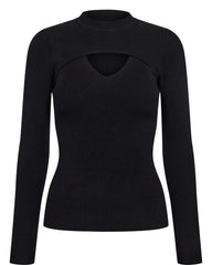 Numph Nukara Pullover - Caviar