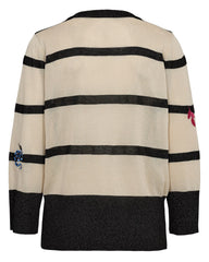 Numph Nuslitta Pullover- Ecru