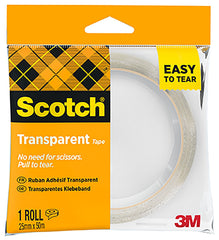 Scotch 508 Transparent Easy Tear Tape