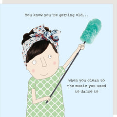 Rosie Made A Thing Card- Clean