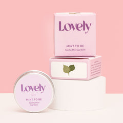 Lovely Skincare - Mint To Be/Peppermint Vanilla Lip Balm
