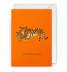 Lagom Design Love You Mama Tigers Mother’s Day Card