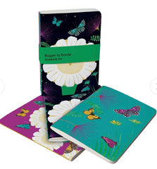 Roger La Borde Night Flower Notebook Set