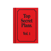 Ohh Deer Top Secret Plans A7 Fabric Hardback Notebook