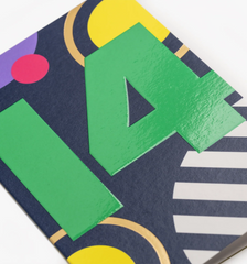 Lagom Design 14 Teen’s Milestone Birthday Card