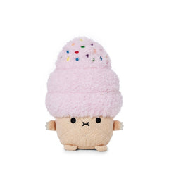 Noodoll - Ricecream Strawberry Mini Sitting Plush Toy