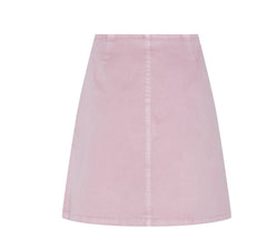 Pieces Mille Short Wrap Skirt - Dawn Pink