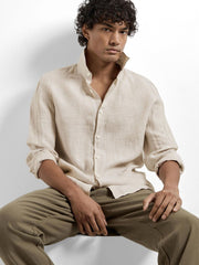 Selected Homme Linen Shirt - Pure Cashmere