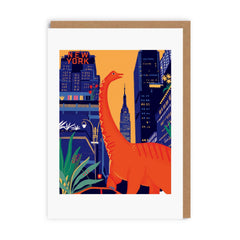 Ohh Deer - New York Greeting Card