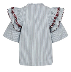 Numph Nuditty Blouse - Floaty Blue