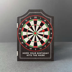 Heyyy Cards Darts Birthday Card
