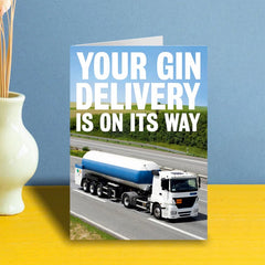 Dean Morris Gin Delivery Card