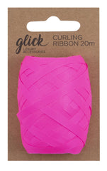 Glick Curling Ribbon Neon Pink