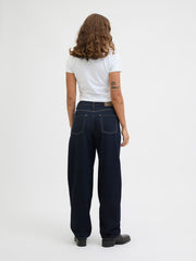 JJXX Fuji Barrel Jeans - Dark Blue Denim