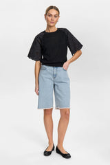 Numph Moella Pullover - Caviar