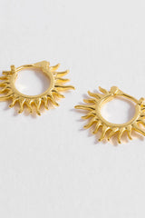Estella Bartlett Sun Huggie Hoops