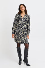 Fransa Ariana Dress - Navy Blazer