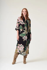 One Hundred Stars Crane Emerald Rachel Dress