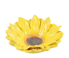 Ceramic Sunflower Trinket Dish