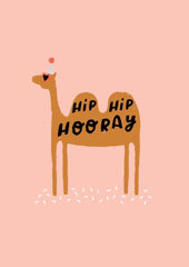 Sunshine Llama Camel Card