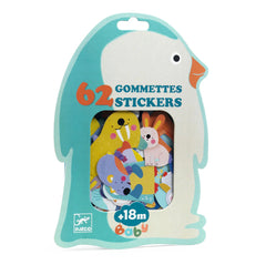 Djeco Baby Stickers - Ice Field Animals