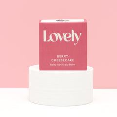 Lovely Skincare - Berry Cheesecake/Berry Vanilla Lip Balm