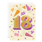 Ricicle Cards Age 18 Birthday Card