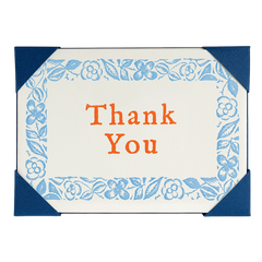 Archivist Thank You Floral Note Card Pack of 5