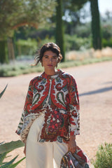 One Hundred Stars Fiesta Orange Summer Jacket