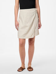 Pieces Pia Mini Skirt - Birch/Black