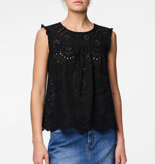 Pieces Vilde Top - Black