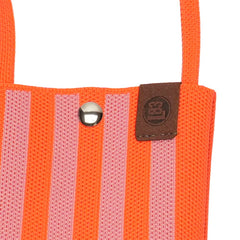 Charlie Phone Bag - Pink/Orange Stripe